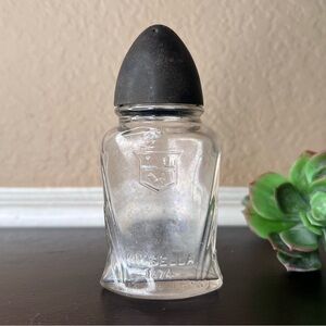 Rare Early 1900s Kinsella Powder Shaker • Glass Bottle w/ Original Phenolic